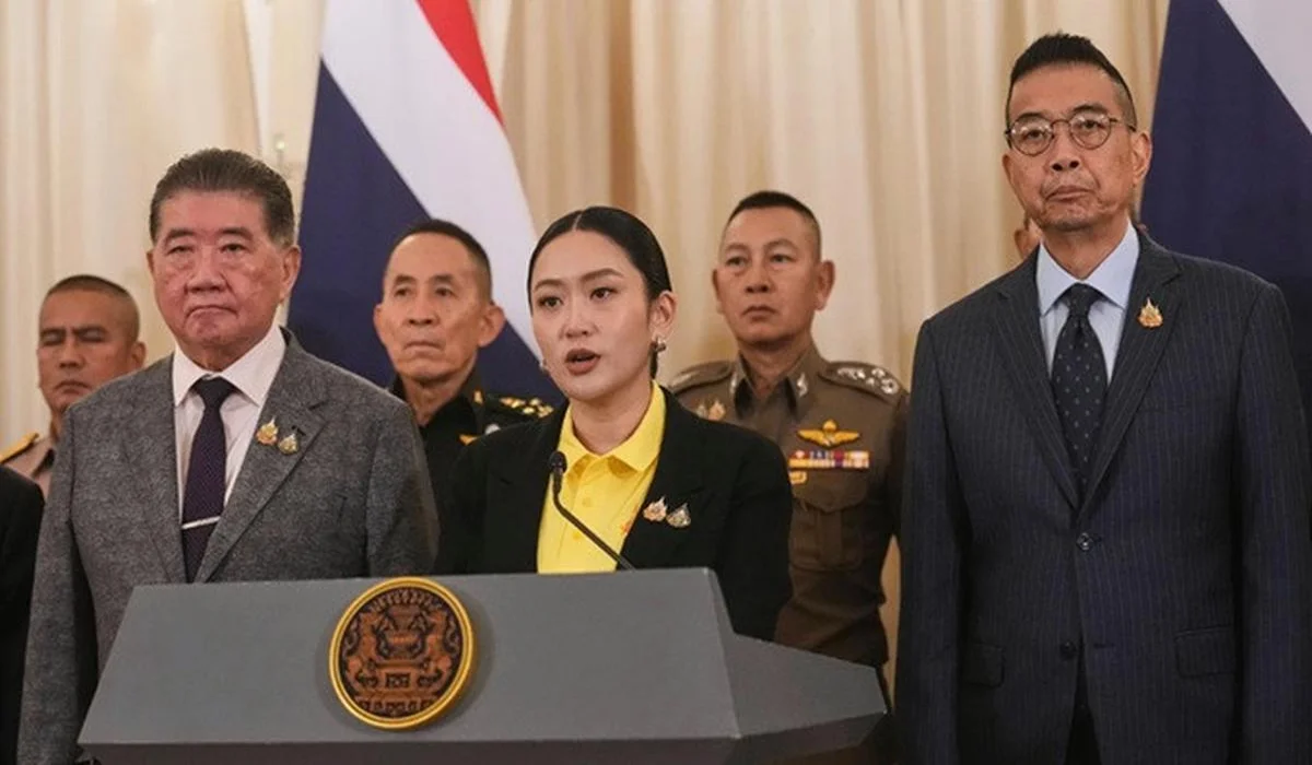 PM-Thailand-Tolak-Mundur-Meski-Terlibat-Skandal-Telepon-Dengan-Hun-Sen