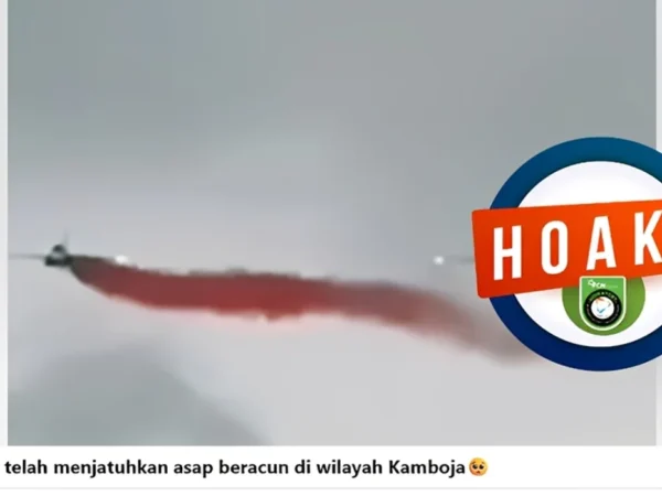 Isu Jet Tempur Thailand Lepaskan Asap Beracun di Kamboja Ternyata Hoaks!