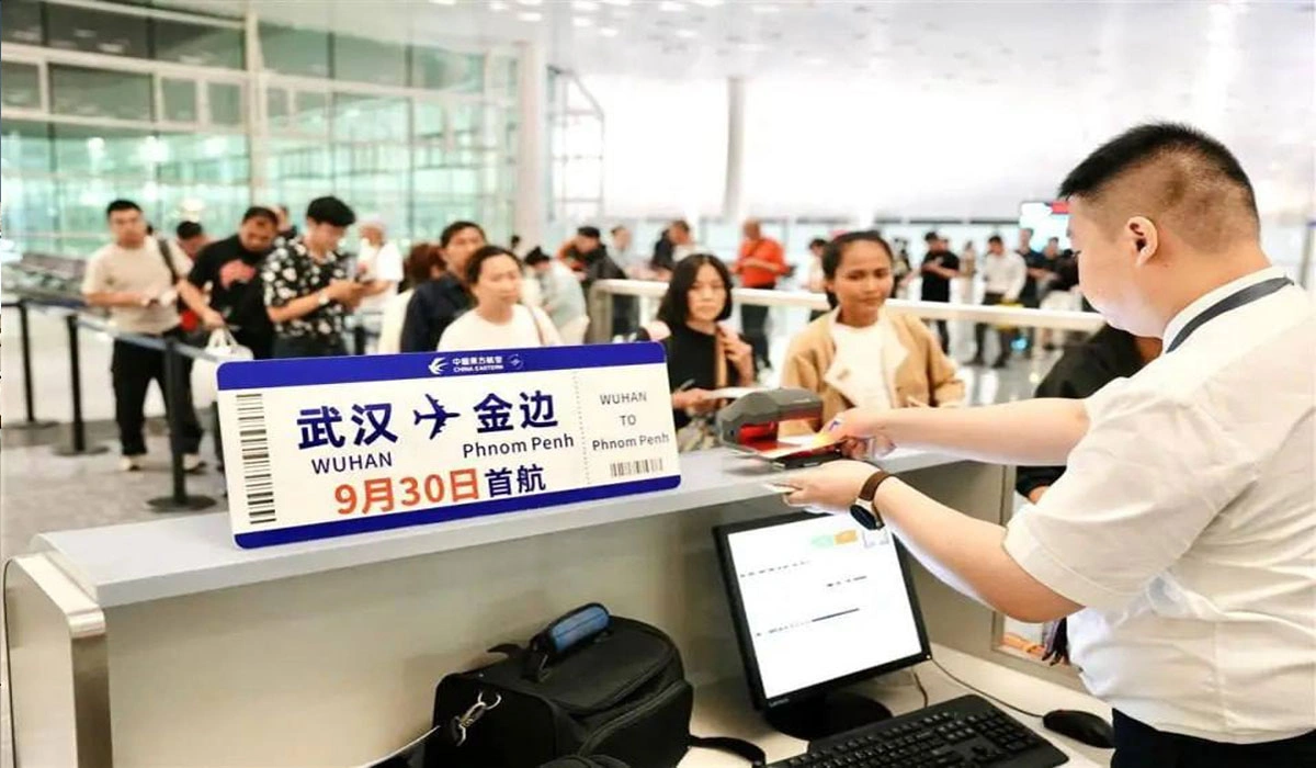 Jalur Penerbangan Langsung Dari Phnom Penh ke Wuhan Telah Dibuka!