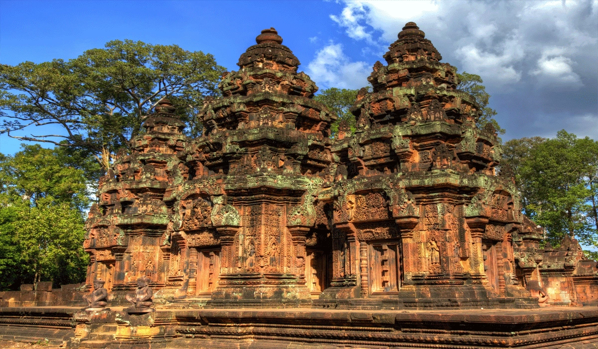 Menelusuri-Pesona-Banteay-Srei,-Candi-Merah-Muda-di-Kamboja