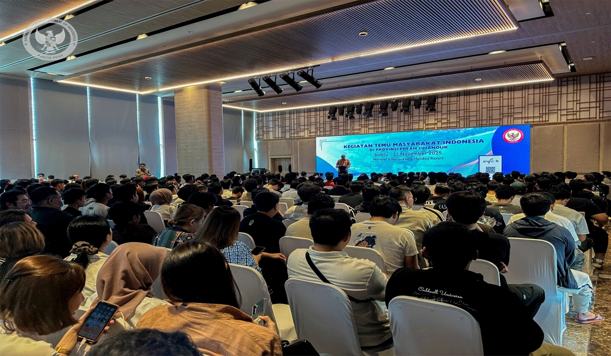 KBRI Phnom Penh Dekatkan Diri Dengan Warga di Sihanoukville​