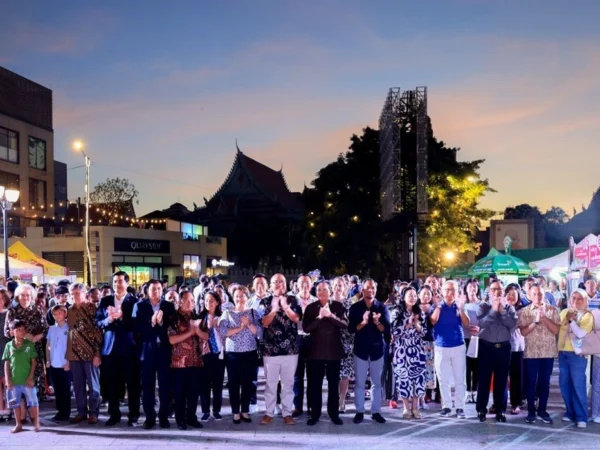 Pertama Kali Digelar, Pasar Malam Indonesia Meriahkan di Phnom Penh