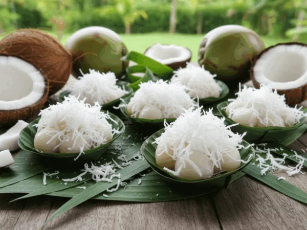 Nom Plae Ai, Klepon Unik Dari Kamboja Yang Lembut Dan Manis