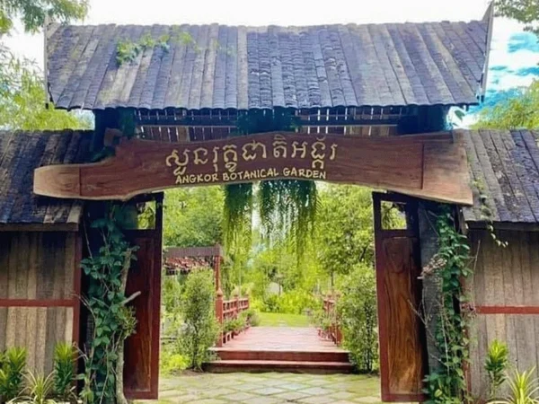 Angkor Botanical Garden, Menikmati Keindahan Alam Yang Menyatu