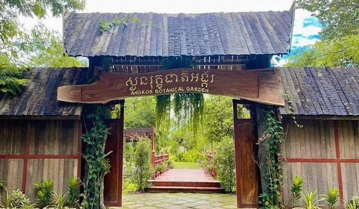 Angkor Botanical Garden, Menikmati Keindahan Alam Yang Menyatu