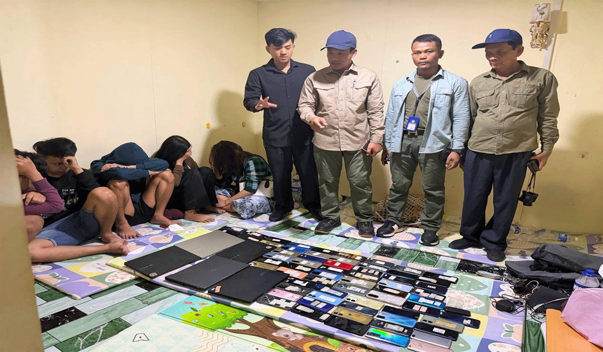 Polisi Tangkap 86 WNI dan Sita Ratusan Perangkat Elektronik
