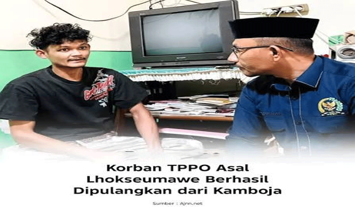 Tragis! Pria Aceh ‘Dijual’ ke Kamboja Bareng Istri, Kerja Tanpa Gaji dan Disiksa